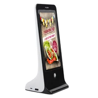 

Free Sample 2020 Hot Selling Portable Advertising Lcd Menu Restaurant /Coffee Shop Power Bank 8inch screen 13000mah