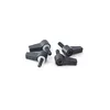 alibaba website black plastic head buckle basic strap mount clips knob thumb screw