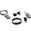 The fanciest Tizti jewelry high carbon fiber assembled with stainless steel bracelet ring sets