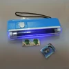Custom Longwave Ultraviolet 4 Watts Cheque Stamps Detector UV Handheld Blacklights Lamp