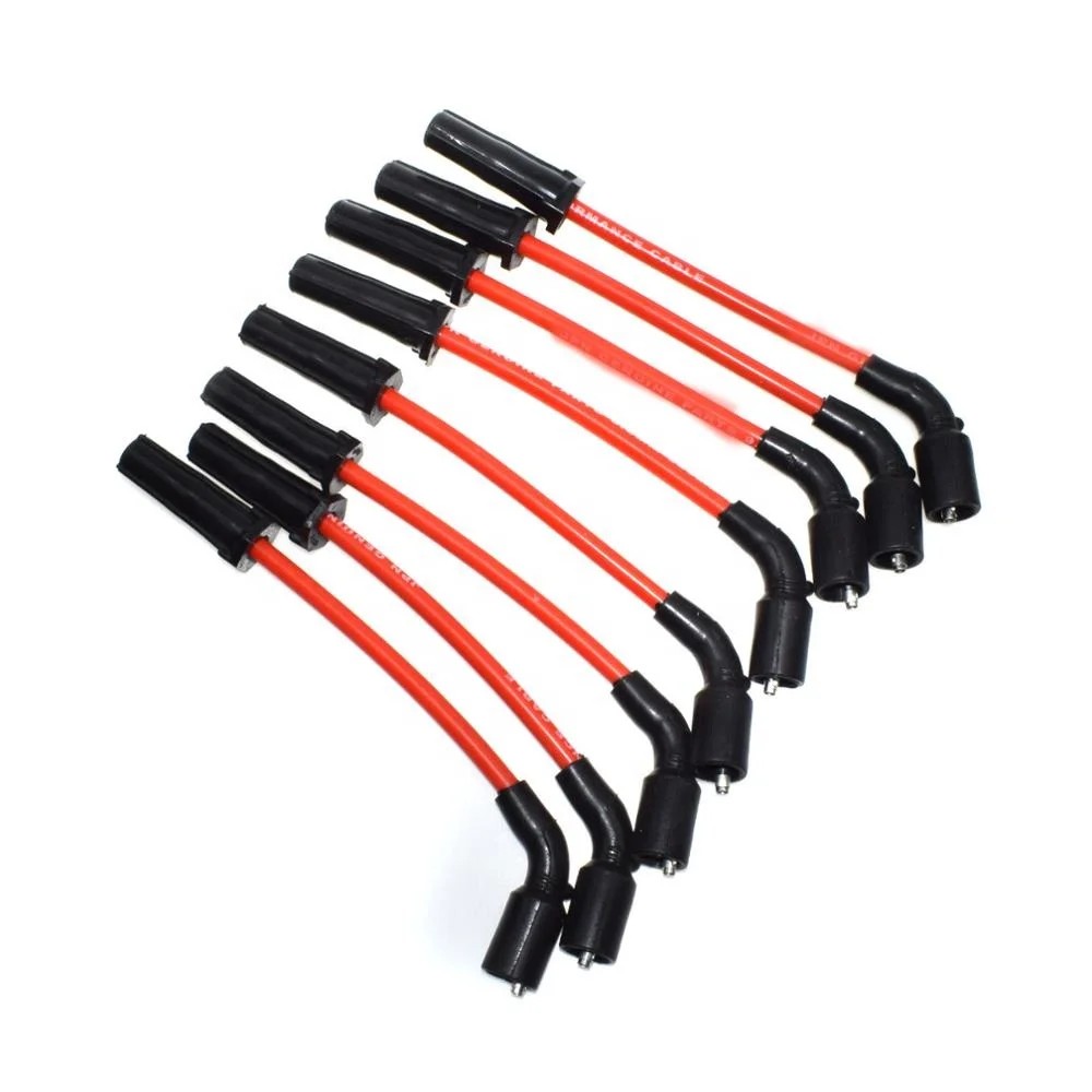 10mm Spark Plug Wires For Buick Rainer Cadillac Escalade Gmc Sierra