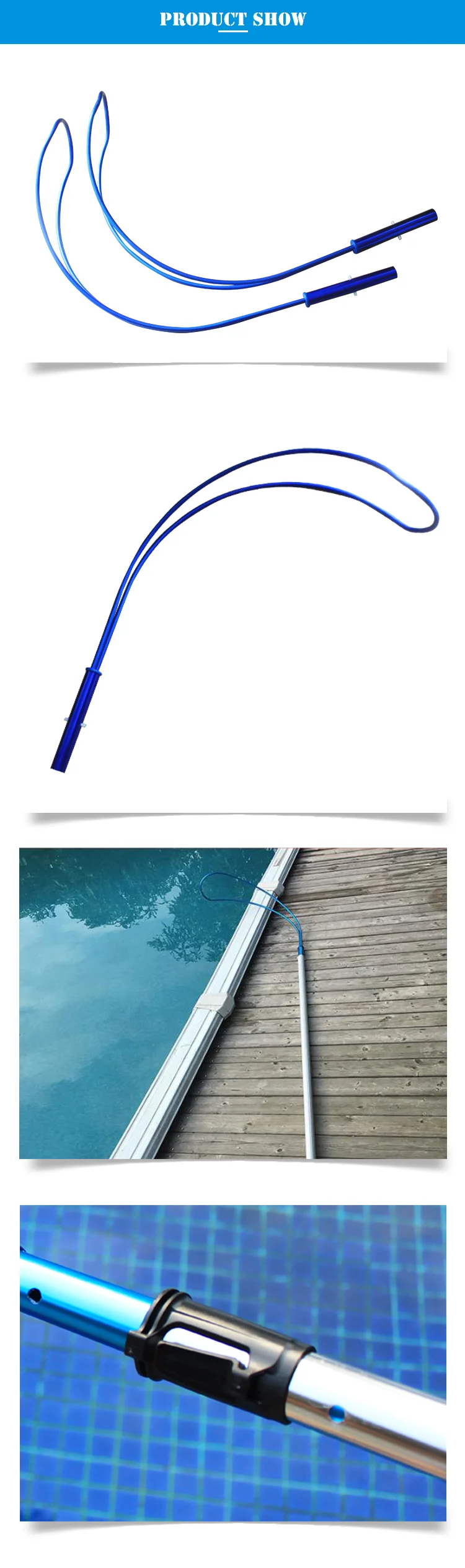 Safety Hook Pool Pole，Swimming Pool Safety Hook with