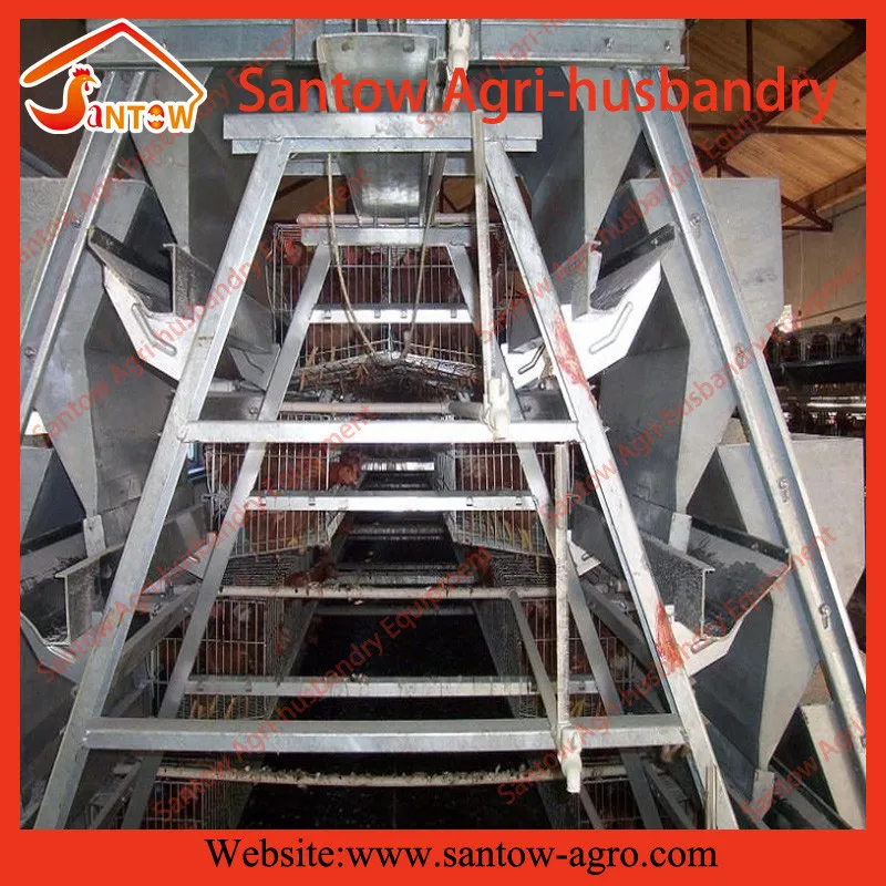 Automatic chicken cages hot galvanized poultry cage cheap price battery cage design for Uganda Nigeria Kenya Africa Philippines