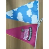 Super long bunting flag for market stalls,cheap pennant flags banners