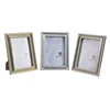 5x7 table top 13x18cm picture injected plastic white brushed photo frame