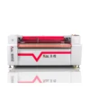 aol 100w 1610 camera fabric label desktop laser cutting machine