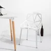 Hot sale stackable modern outdrro garden pp plastic dining chair
