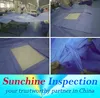 Disposable Chirurgical Drapes Inspection Services / Quality Control and Inspection for Medical Consumables in China