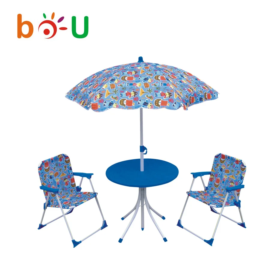 Kids Table And Chair Set Outdoor Garden Table Chair Children Yard