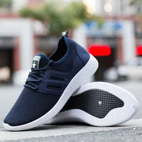 

2019 men shoes mesh lace-up sports sneaker china wholesale brand model