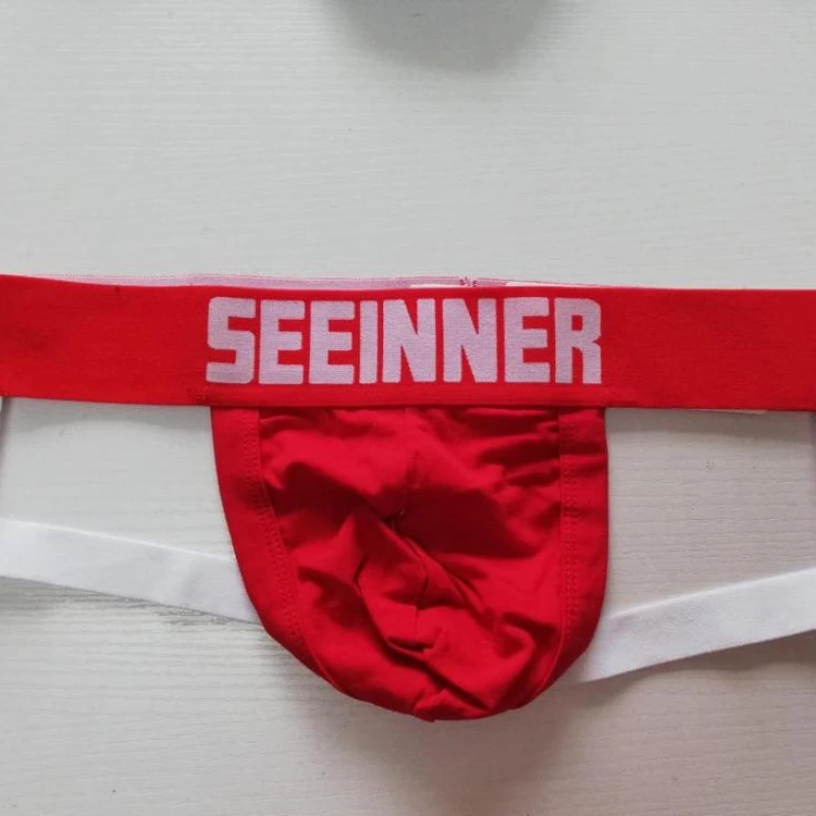 

Wholesale men underwear jockstrap jock brief custom mens underwear, 4 colors