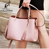 Order directly online Good Quality Custom Fancy Real Leather Messenger Bags Lady Big Tote Handbag Women Leather Bag