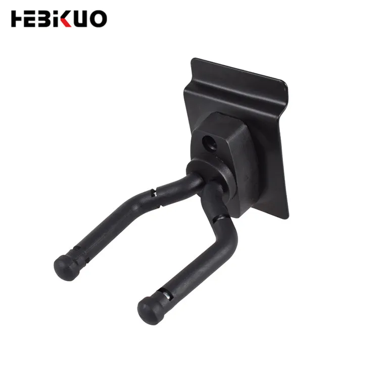 

Hebikuo 0.26kg piece weight display guitar hanger in plastic,best guitar wall hanger hook, Black