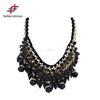 2017 hottest sale No.1 Yiwu export commission agent wanted black color elegant party or events alloy diamond necklace