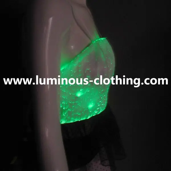 Magic Color LED Lights Adult Set For Woman To Do Corset / Blouse Cropped / Belly Dancing Wrap Top