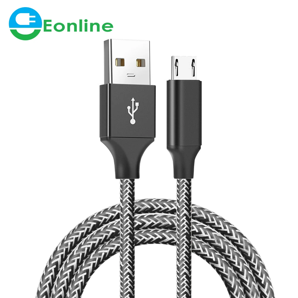 1M 2M 3M Micro USB Cable Fast Charging Data Cable for Xiaomi Redmi Note For Huawei HTC Mobile Phone Charger Cable Micro USB Cord