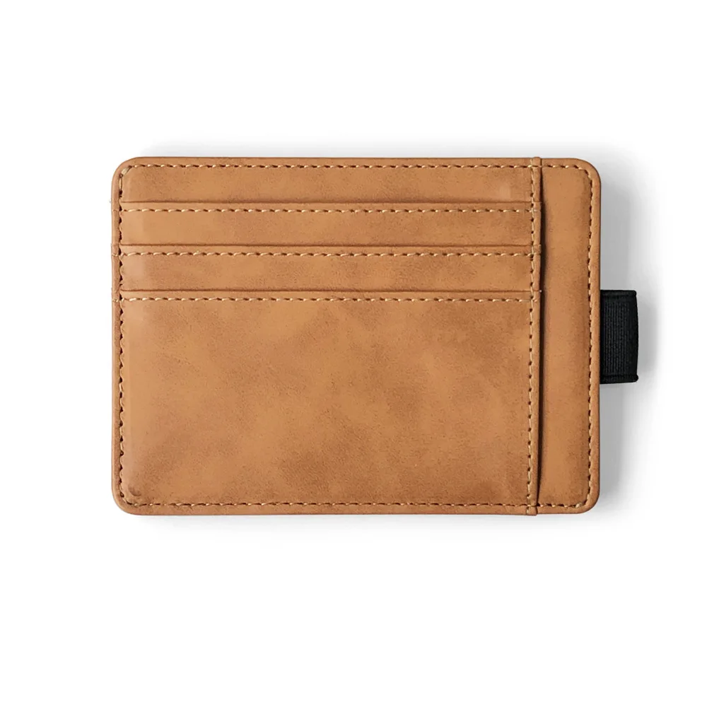 

Slim Minimalist Front Pocket RFID Blocking Leather Wallets for Men & Women
