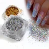1mm Mini Hexagon Shape Laser Shining Nail Art Glitter DIY Sparkly Paillette Tips Nail Manicure Sequins