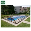 Best price aluminum telescopic swimming Pool Enclosure pool cover to keep child safe