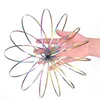 Hot Sale Color Rainbow Flow Ring Toys Funny Magic Flow Ring For Adults Kids