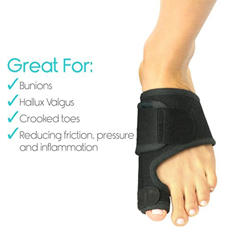 OEM Toe Orthotics Adjustable Bunion Protector Hallux Valgus Toe Separators Use at Daytime Night