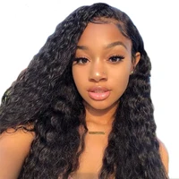 

Dropshipping Human Hair 4x4 Front Face Water Wave Wig with Baby Hair Lace Wigs Wholesale Virgin Hair Vendors