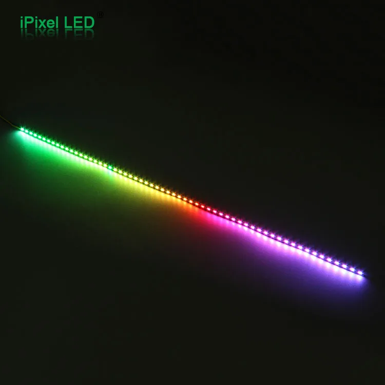 SK6812 side led chip 60leds smd 4020 5V aluminum led strip light,led rigid strip full color led rigid bar