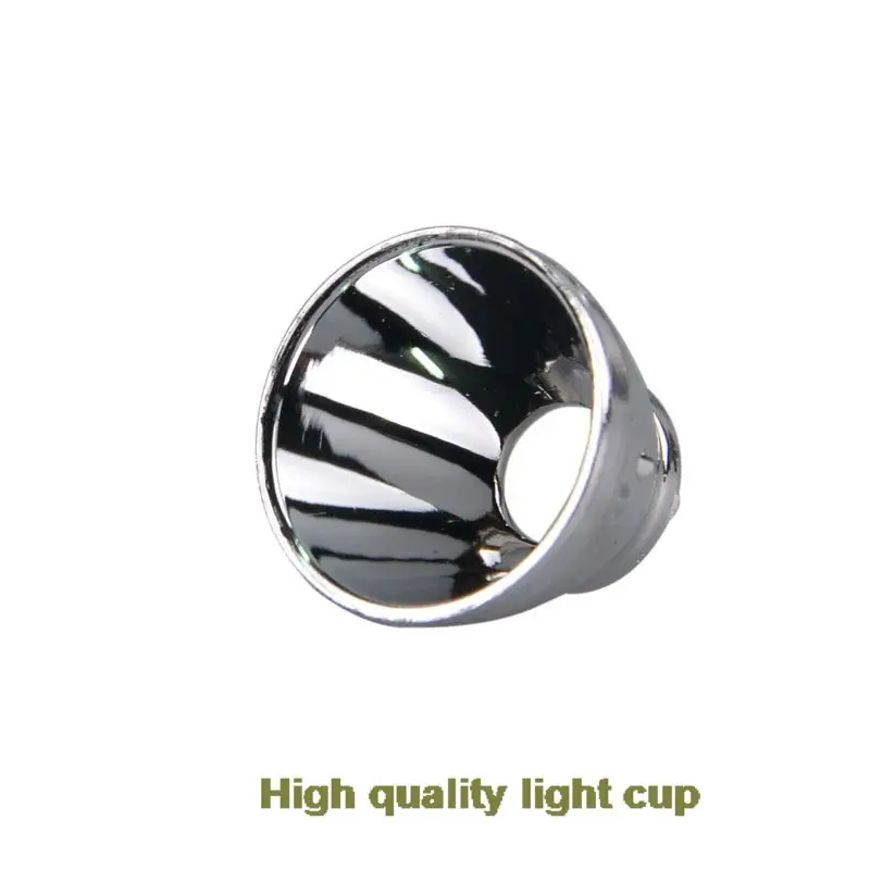 Mini Clip 3W 300LM AA Battery LED Reflector Torch With White