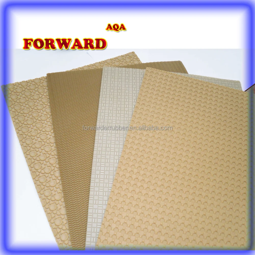 
high abrasion natural rubber sheet crepe sheet for shoe sole 