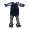 Persnickety Girls Outfits Boutique Halloween Clothing Icing Full Sleeves Raglan Blouse Right Pants Children Clothes