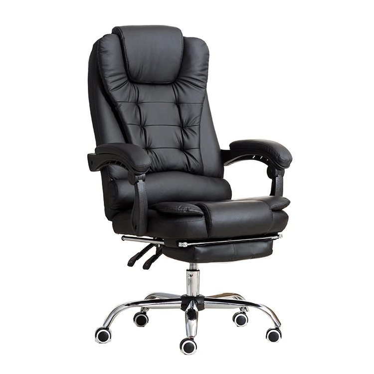 
Hot sale in market Cheapest price OEM produce Luxury Genuine Leather Boss Office Chair 