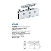 KK-38 adjustable low noise heavy hanging sliding door wheels /door closers/door hinge