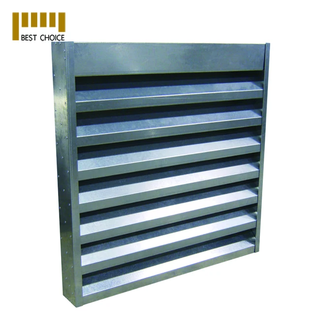 Aluminum Louvered Sheet Metal Panels With Various Dimensions - Buy ...