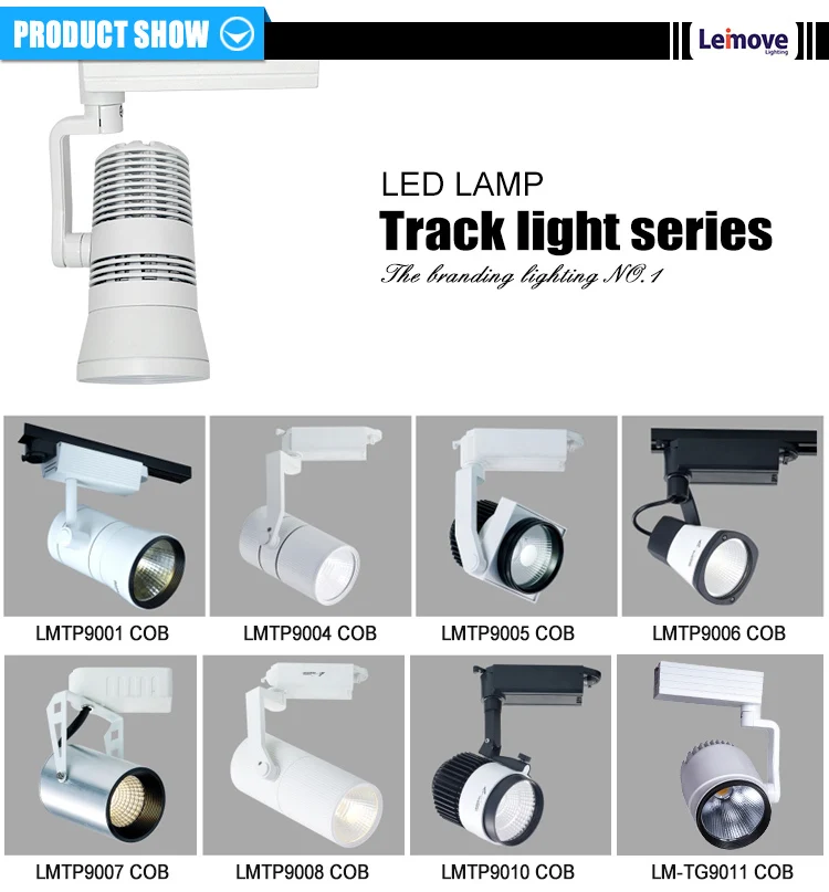 2018 new products rgb led track light with top selling