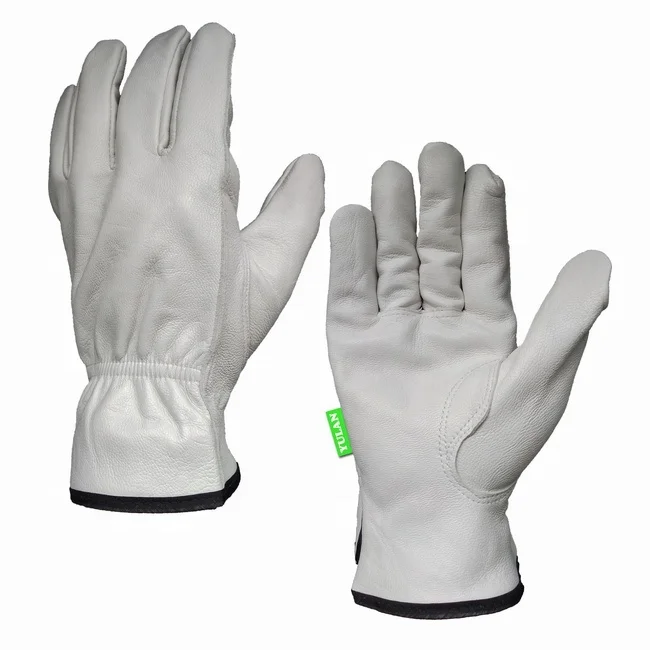 
Yulan LC606A Goat Grain Leather Assembly Driving Gloves for Hand Safety 