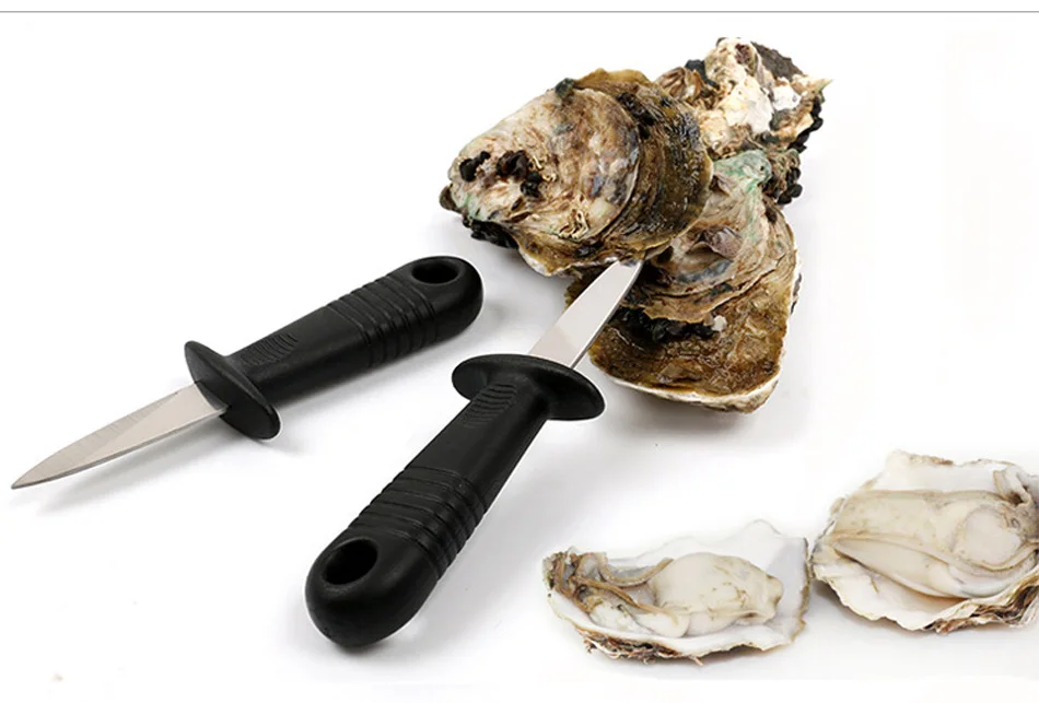 Open Shell Tool Oysters Knife,Stainless Steel Multifunctional Scallops