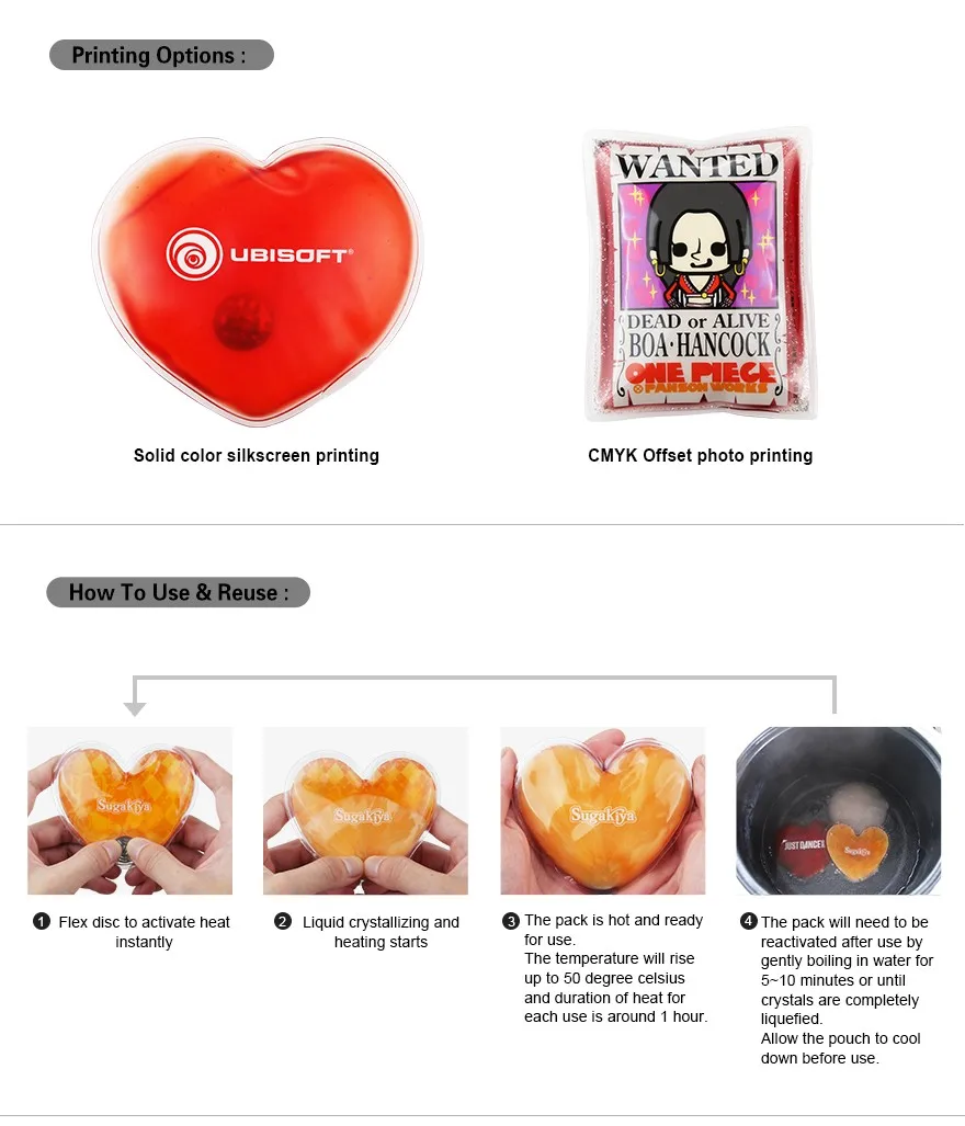 Wholesale Custom Magic Body Click Instant Reusable Hand Warmer Buy