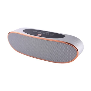 1800MA Big Battery Touch Key Active Wireless Bluetooth Speaker for KFC Family Classroom Shop Music with FM Radio Power Bank