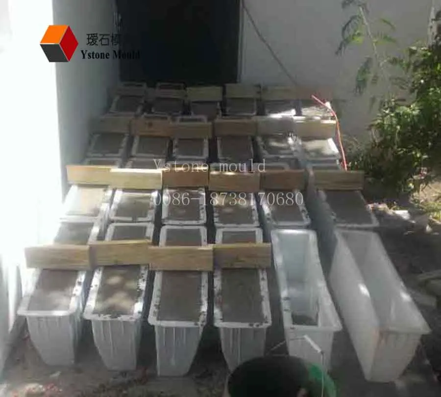 
precast granite curbstone mold for concrete tile 