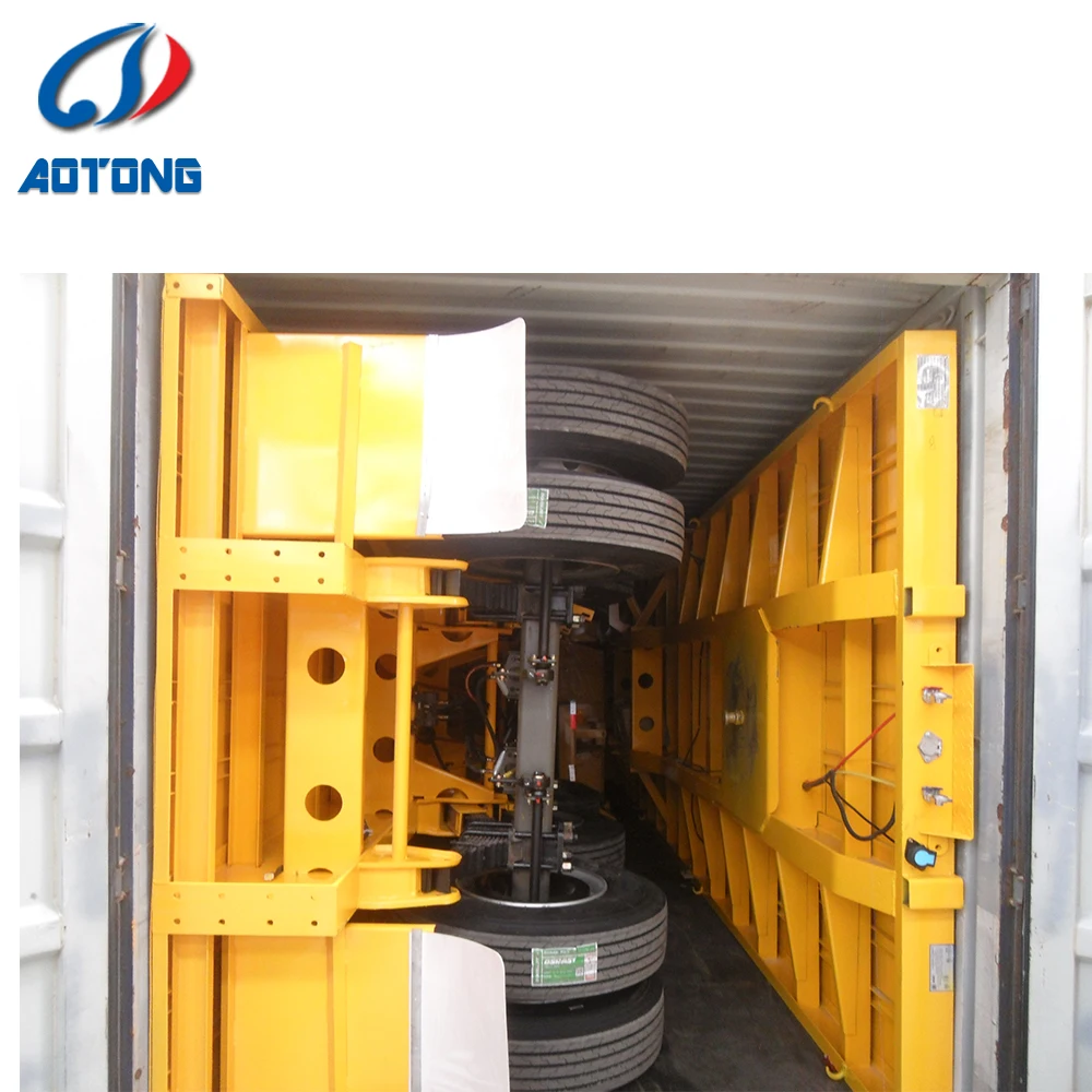 40ft Trailer Flatbed Semi Flatbed Trailer Bulkhead 40ft Front Wall