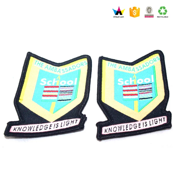 Wholesale high quality jeans wovenn label tag