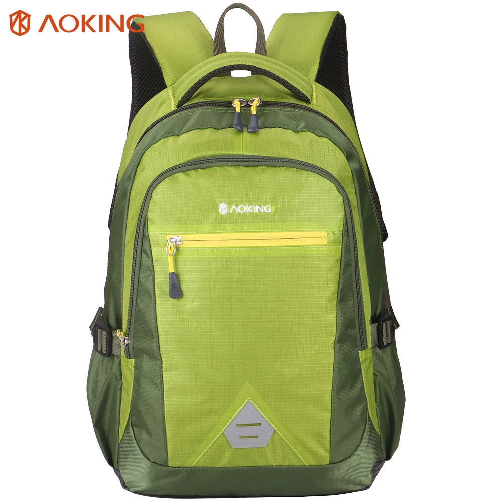 

Large Capacity waterproof sports backpack bag nylon gym backpack for outdoor, Fushia red or customized