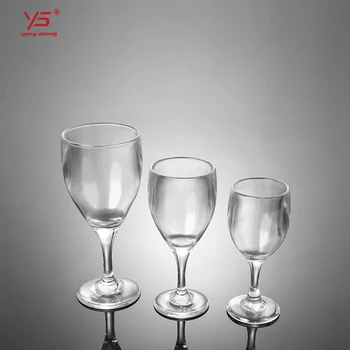 Luxury White Colored Wine Glass 