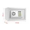 Small Box Safe For Kids Steel Electronic Safe Cash Box Security Hotel Home Digital Fireproof Deposit Mini Safe Box Cheap Price