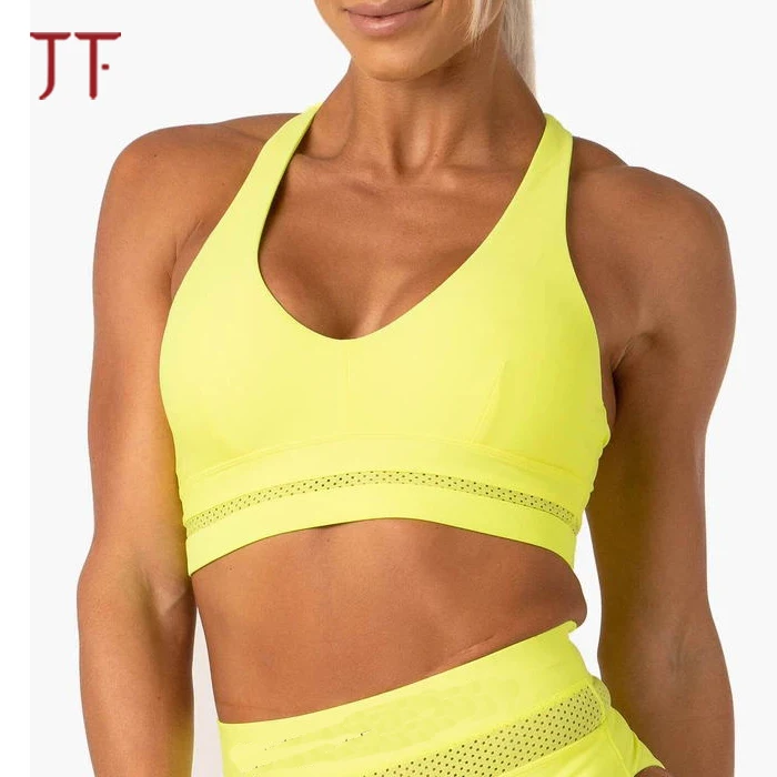 

2019 LOW MOQ Private Label Fitness Wear Sports Top Ladies Sports Bra, Any color any pattern