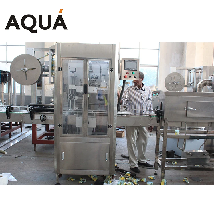Full Automatic Pvc Material Shrink Sleeve Applicator / Pvc Labeling ...