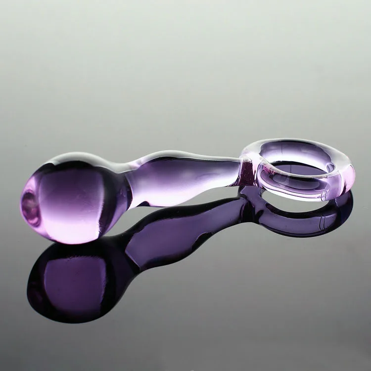 Glass Anal Plug Cunt Massager Adult Sex Toy From China Supp