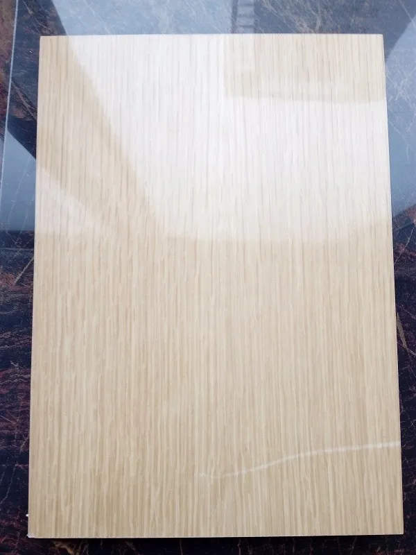 
Hot Sell Wood grain High Gloss laminate UV MDF Sheet 
