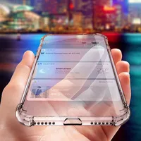 

KISSCASE Transparent Phone Case For iPhone XS MAX XR X 6 7 8 Plus 5S Crystal Clear Soft TPU Back Cover