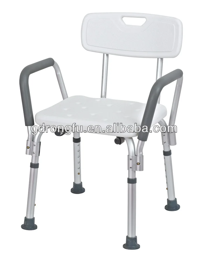 Bathroom Furniture Shower Chair With Back And Armrest For Elderly Buy